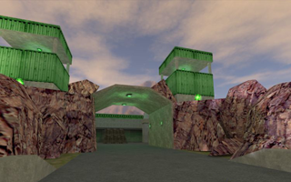 An unfinished capture the flag map for 'Excessive'.